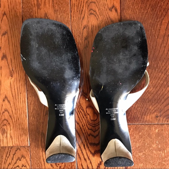 Hillard & Hanson White Strappy Square toe Sandals - Picture 8 of 12